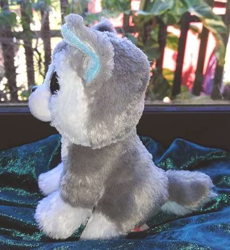 Ty Beanie Boos Slush the Husky - (Glitter eye color).