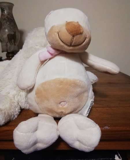 Babylove Musical Cot Teddy Bear!  23cm.