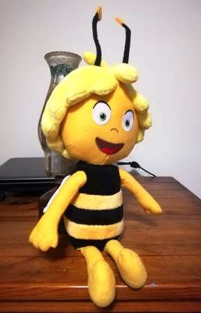 Maya the Bee!  Play-by-Play 2013.  Plush toy!  45cm.
