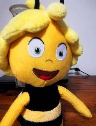 Maya the Bee!  Play-by-Play 2013.  Plush toy!  45cm.