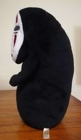 Kaonashi - No Face from "Spirited Away".  Super soft plush toy.  35cm.