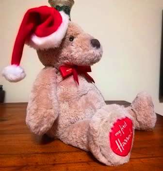 My First Harrods Christmas 2017 Teddy Bear! Super Soft! 40cm.