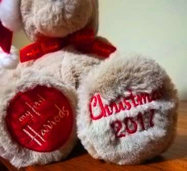 My First Harrods Christmas 2017 Teddy Bear! Super Soft! 40cm.
