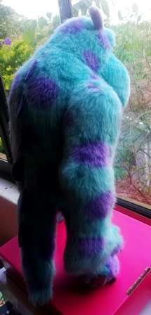 Monsters Inc - "Sulley".  Disney Channel Large Plush Toy.  36cm.