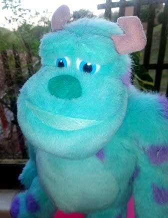 Monsters Inc - "Sulley".  Disney Channel Large Plush Toy.  36cm.