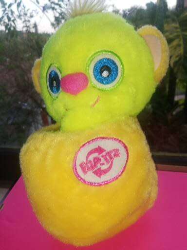 Flip-Itz Mars Yellow Soft Plush Toy.  28cm.