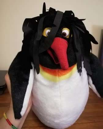 Big Z from Surf`s Up also known as Geek!  Large Plush Toy.  44cm.