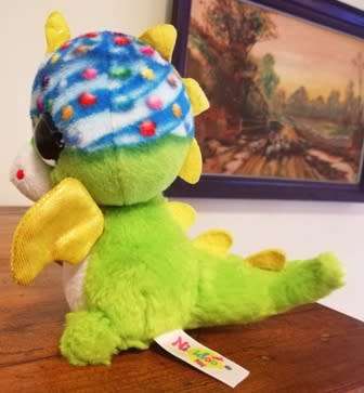 NICI Sirup `Candy Dragon` Blu Bibi Plush Toy Super Plush Soft Toy. 16cm.