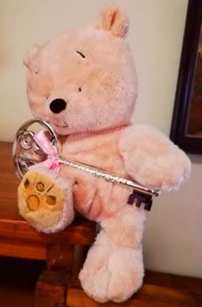 Only 40 Limited Edition. Hallmark Cards Roly Bear. 18th Happy Birthday Key. RARE!