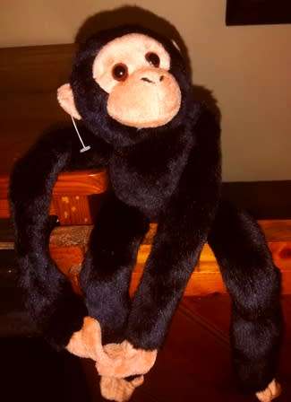 Bongo the Monkey.  Super plush Se-Mo soft toy.  40cm.