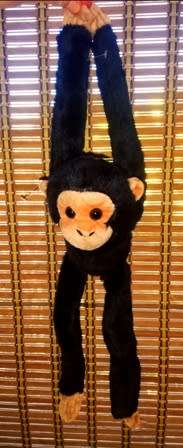 Bongo the Monkey.  Super plush Se-Mo soft toy.  40cm.