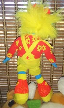 Bella from the Tweenies TV show. Cutest blue plush doll! 38cm.