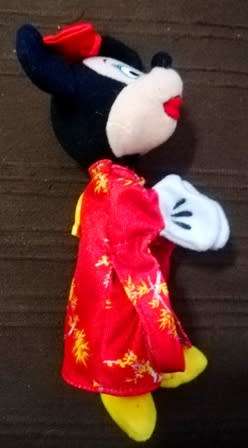 Disneyland Paris/McDonalds Happy Meal Minnie Mouse Japanese Finger Puppet.