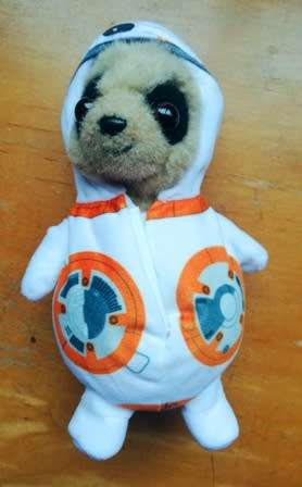 Compare the Market Oleg as BB8 - Star Wars Meerkat Toy - Limited Edition. 24cm.