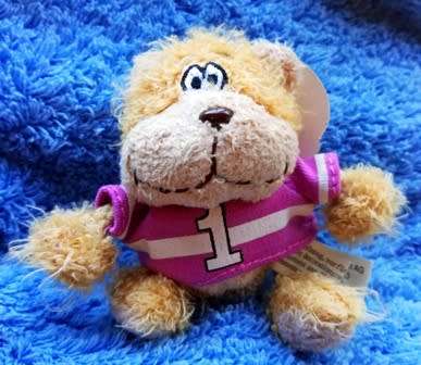 RARE Drolly Bear Key Clip with tags. 11cm.