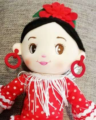 Yammy is a lovely, Eastern Rag Doll! Apex plush, soft toy. 42cm.
