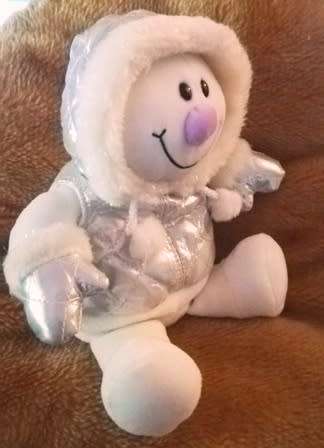 Tesco`s `Chilly and Friends` 2004. Chilly the Snowman plush toy! 22cm.