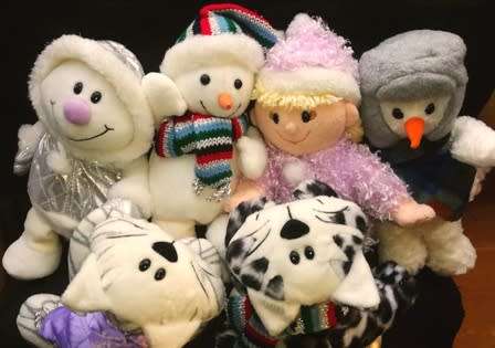 6x Tesco`s `Chilly and Friends`. Cheer up Christmas! Buy now!