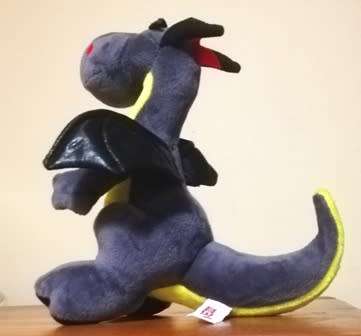 NICI plush Ice Dragon from the Dragon Collection. 20cm.