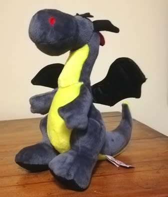 NICI plush Ice Dragon from the Dragon Collection. 20cm.