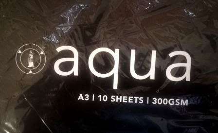 1x Art Board Aqua A3. 10 Sheets. Sealed.