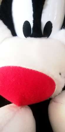 Vintage 1999 Warner Bros. Sylvester Hot Water Bottle Holder. 60cm.