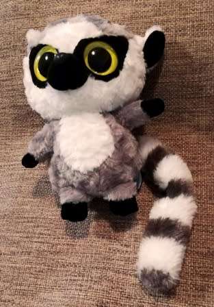 Yoohoo & Friends - Lemmee the Ring Tailed Lemur.  Super Soft Plush Toy!  22cm.