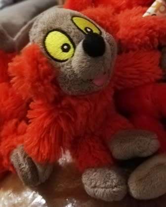 Very cute! Rare Jamadu Monkey Coop Fridge magnet soft toy!