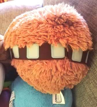 Angry Birds Star Wars. Chewbacca. Original product of Rovio. Soft plush toy. 20cm.