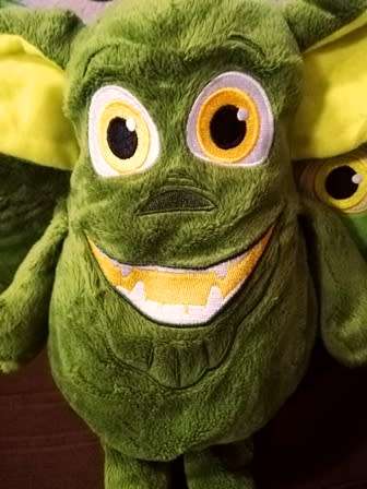 The Misfits Gang. Gremlin Pear plush soft toy. 28cm.