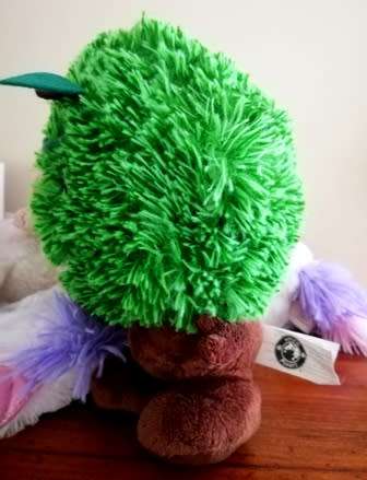 The Natural Powerz RePET Tree soft, plush toy. 25cm.