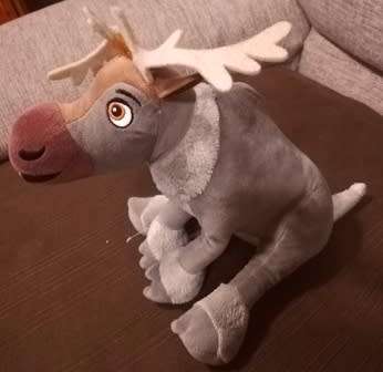 Disney`s Sven from Frozen. A gorgeous plush soft toy. 25cm.