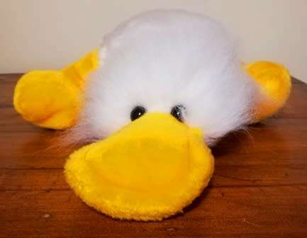 Rare Telly Quack from the 80`s Game Show TELLY FUN QUIZ!!! 38cm.