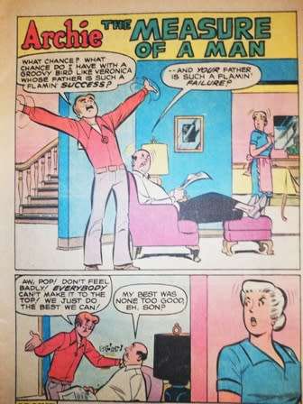 Vintage Archie Comic Book. Changing Times. Feb - 1972. No: 215.
