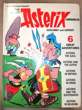 The Giant Asterix Omnibus - Goscinny and Uderzo! Vintage Hard Cover.