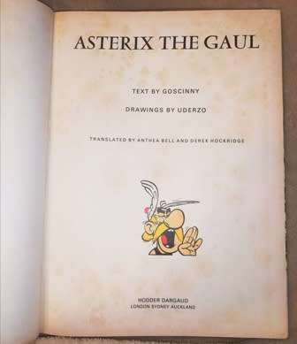 The Giant Asterix Omnibus - Goscinny and Uderzo! Vintage Hard Cover.