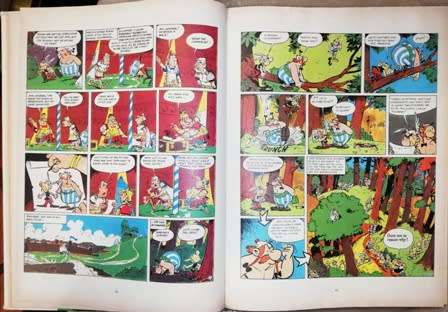 The Giant Asterix Omnibus - Goscinny and Uderzo! Vintage Hard Cover.