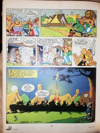 The Giant Asterix Omnibus - Goscinny and Uderzo! Vintage Hard Cover.