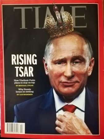 Time Magazine.  April 2, 2018.  Rising Tsar.