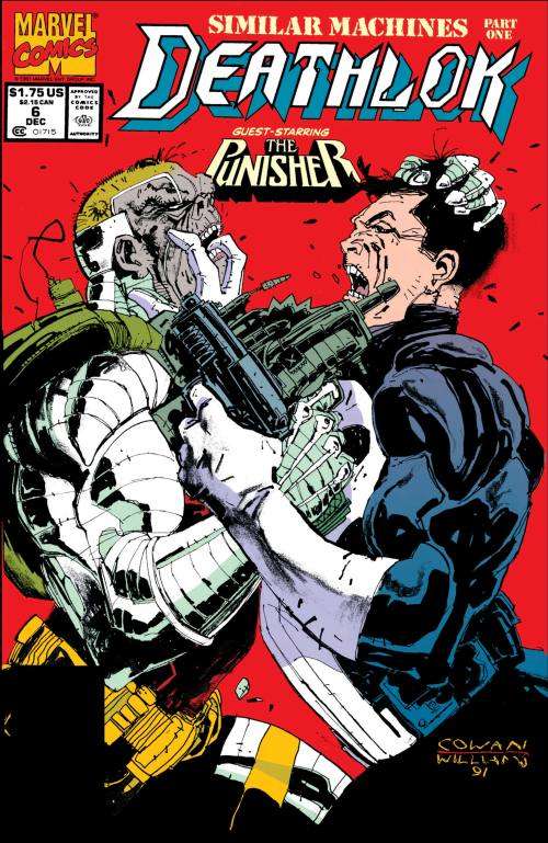 Marvel Comics. Deathlok (1991) #6. Guest-Starring The Punisher.