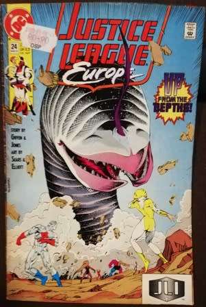Rare DC Comic. Justice League Europe. Vol #24 Mar 1991.