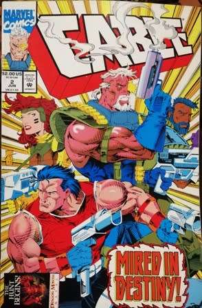 Marvel Comic Book. Cable Vol. 1 #2 June 1993 Mired in Destiny.
