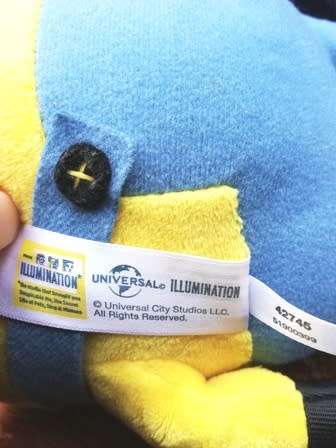 Illumination`s Minion: Bob! A plush Toy. 25cm.