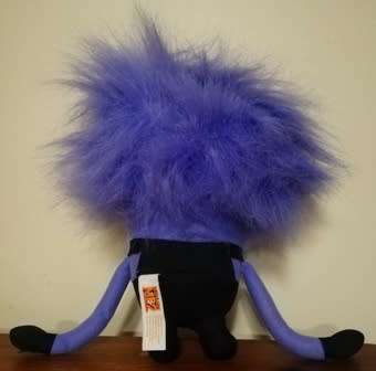 Despicable Me 2 - Evil Two Eyed, Purple Minion. 28cm.