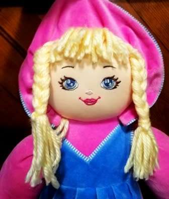 Roxi the Ragdoll! Plush soft toy. 52cm.