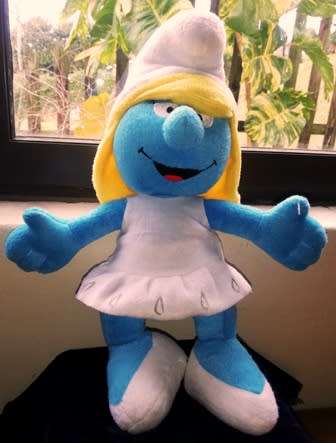 The Smurfs - Smurfette Plush Toy.  35cm.