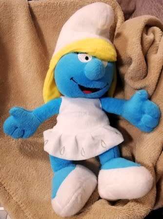 The Smurfs - Smurfette Plush Toy.  35cm.