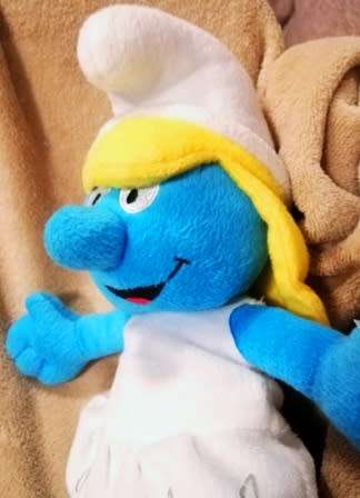 The Smurfs - Smurfette Plush Toy.  35cm.