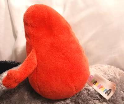 Rare Barbaborre.  Plush Barbapapa small soft toy.  15cm.