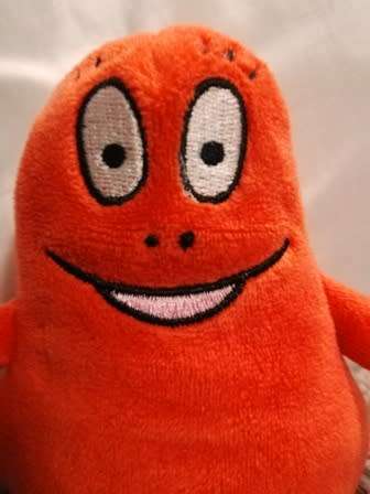 Rare Barbaborre.  Plush Barbapapa small soft toy.  15cm.